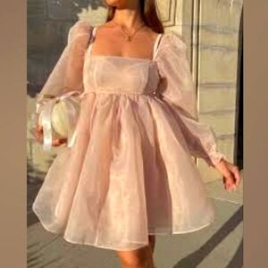 Selkie Sparrow puff dress